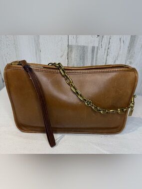 Coach Vintage Basic Clutch Made in NYC 1980’s * chain not included